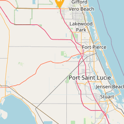 Holiday Inn Express Vero Beach-West on the map